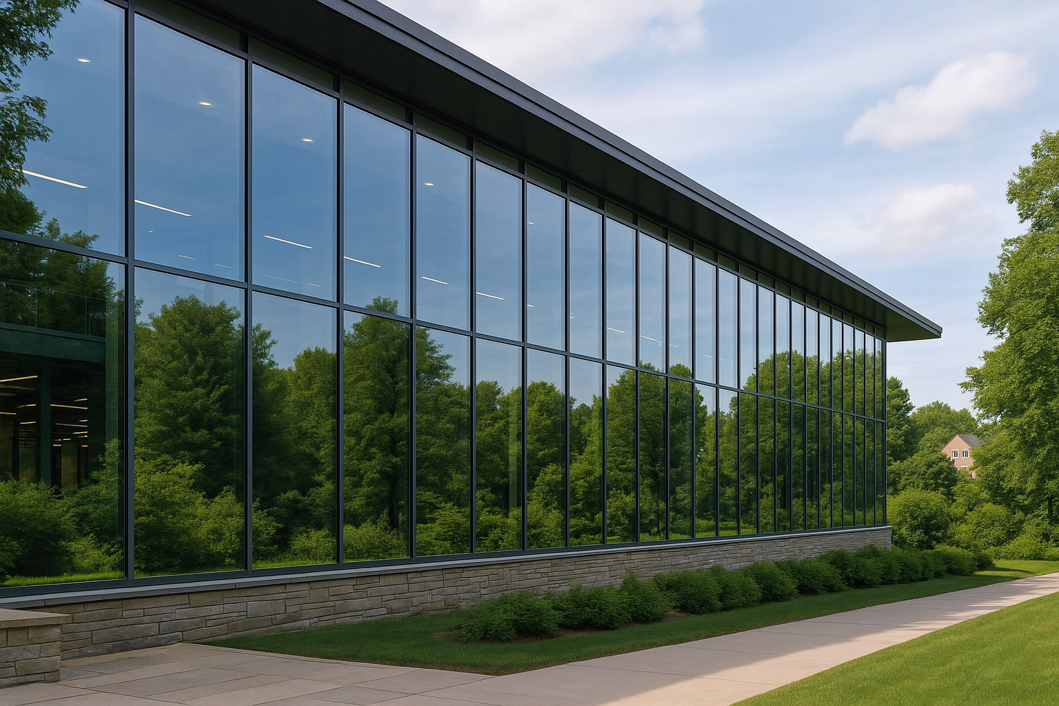 Фасадное остекление